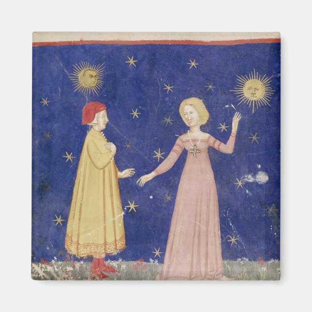 Íman Reunião de Dante e Beatrice (Frente)