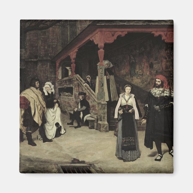 Íman Reunião de Fausto e Marguerite, 1860 (Frente)