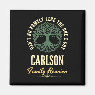 Íman Reunião Familiar 2025 Matching Design - Carlson