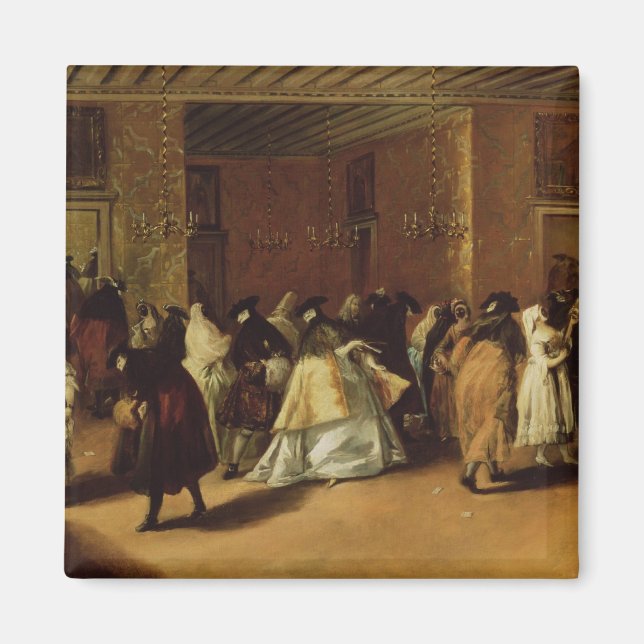 Íman Reunião mascarada (Frente)