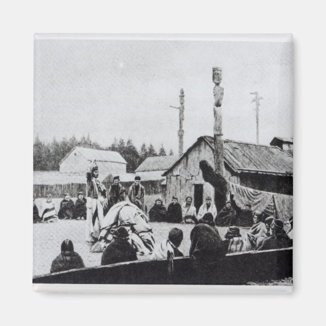 Íman Reunião Tribal (Frente)