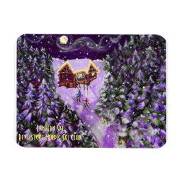 Íman Revelstoke Nórdica Ski Club Lanterna Ski