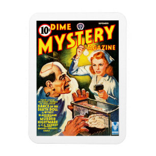 Íman Revista Dime Mystery (Set, 1942)