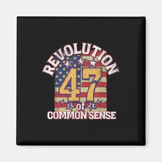 Íman Revolução Do Bom Senso 47 Presidente (Frente)