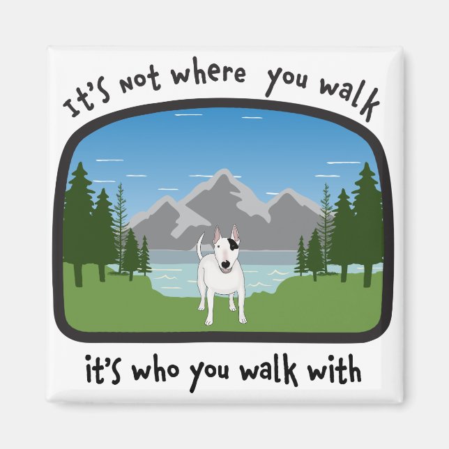 Íman Rex: TV Terrier Magnet (Frente)