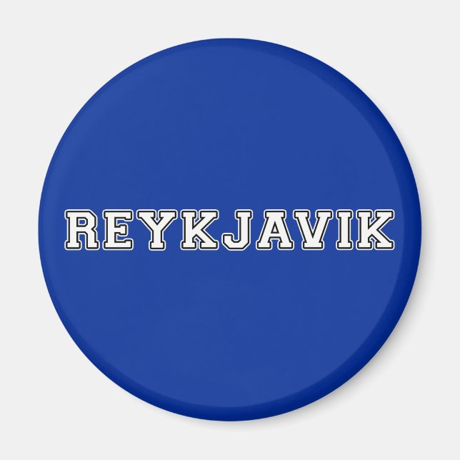 Íman Reykjavik Islândia (Frente)