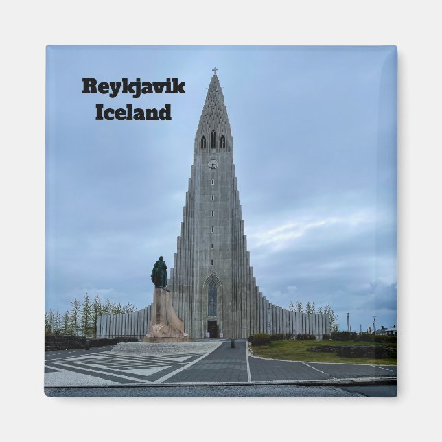 Íman Reykjavik Islândia Hallgrimskirkja Personalize (Frente)