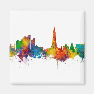 Íman Reykjavík Islândia Skyline