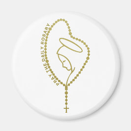 ÍMAN REZA A VIRGEM DIARIAMENTE ROSÁRIA MARIA DOURADA