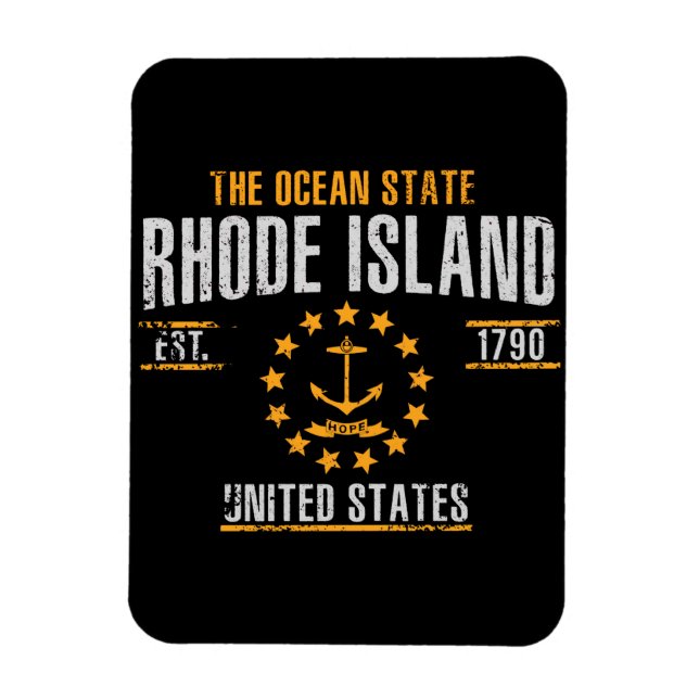 Íman Rhode Island (Vertical)