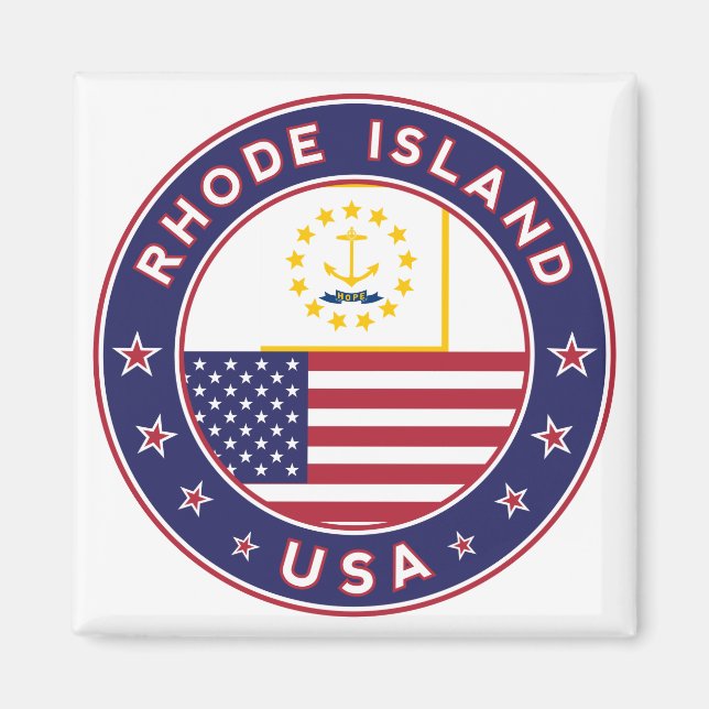 Íman Rhode Island (Frente)