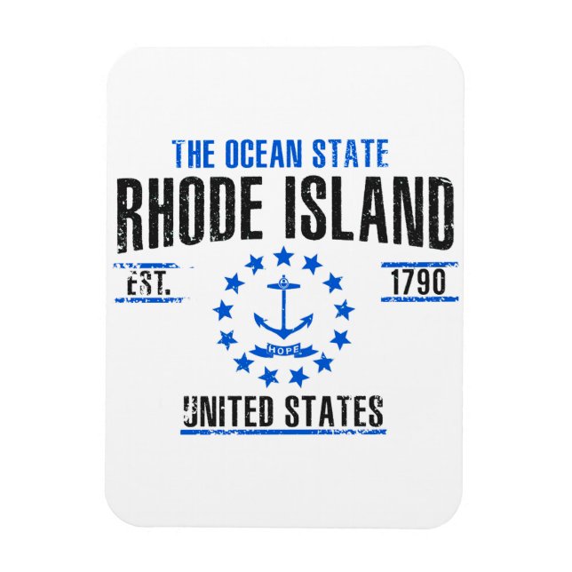 Íman Rhode Island (Vertical)