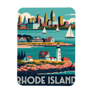 Íman Rhode Island EUA Cidades Costeiras Nova Inglaterra