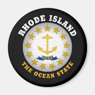 ÍMAN RHODE ISLAND OCEAN STATE FLAG