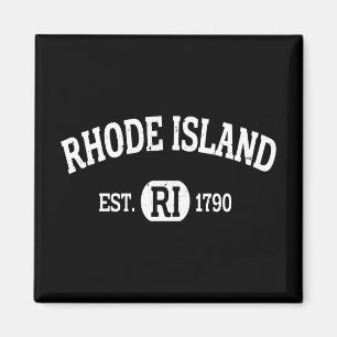 Íman Rhode Island Retro Vintage Rhode Island Ri