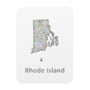 Íman Rhode - mapa da ilha