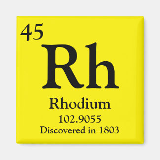 Íman Rhodium Mesa periódica