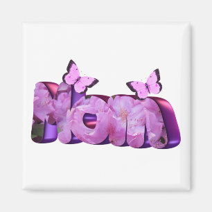 Íman Rhododendron Mãe Magnet