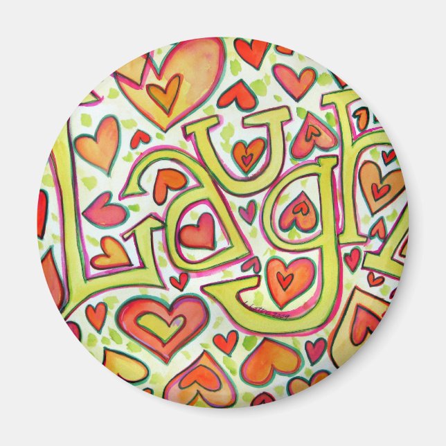 Íman Ria do Word Art Magnet (Frente)