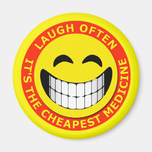 Íman RIA FREQUENTEMENTE, ELE é A MEDICINA A MAIS BARAT