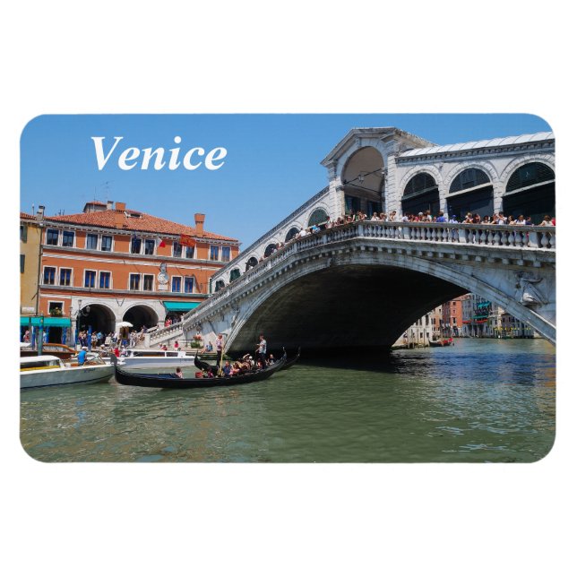 Íman Rialto Bridge Premium Magnet (Horizontal)