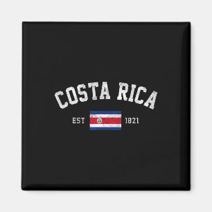 Íman Rica Est. 1821 Bandeira da Costa Rica Dia da Indep