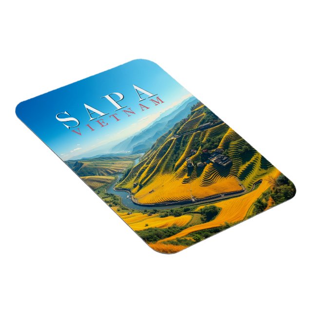 Íman Rice fields in Sapa, Vietnam  (Lado Direito)