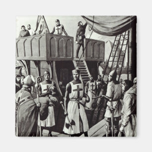 Íman Richard eu ajusto a vela para a Terra Santa, 1939
