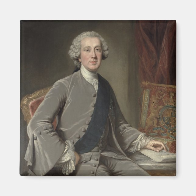 Íman Richard Grenville, Earl Temple, c.1760 (Frente)