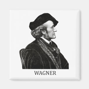 Íman Richard Wagner, preto