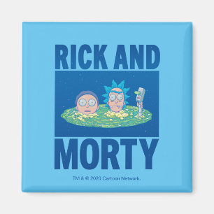 Íman RICK E MORTY™  Atravessando o Portal