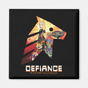 Íman RICK E MORTY™ Equipe de defesa espacial da Beth