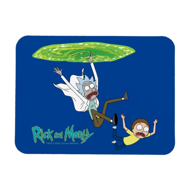 Íman RICK E MORTY™| Fim Do Portal (Horizontal)