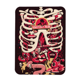 Íman RICK E MORTY™ | Gaiola de Rib Park Anatomy