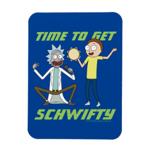 Íman RICK E MORTY™ Hora De Obter O Schwifty
