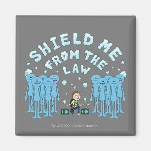 Íman RICK E MORTY™  Proteger-Me Da Lei