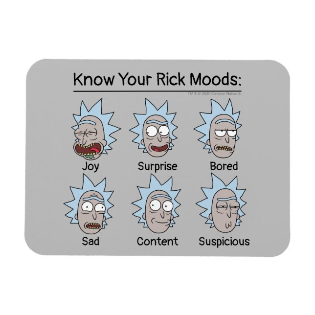 ÍMAN  RICK E MORTY™ | RICK (Horizontal)