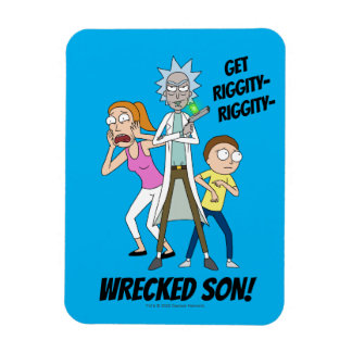 Íman RICK E MORTY™ | Rick, Morty e Verão