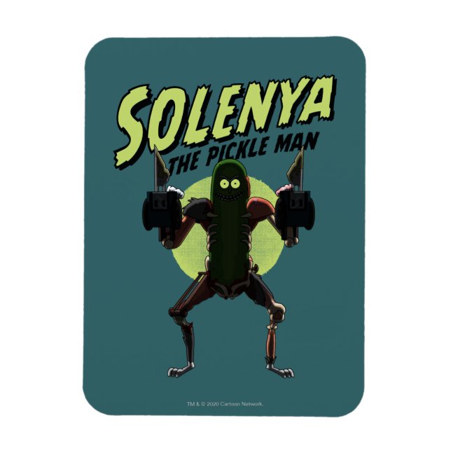 Íman RICK E MORTY™ | Solenya - O Pickle Man (Vertical)