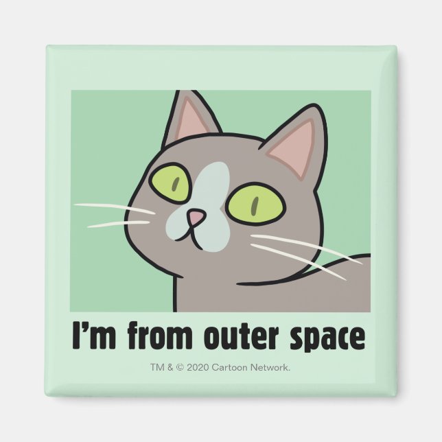 Íman RICK E MORTY™ | Sou do Espaço Exterior (Frente)