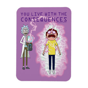 Íman RICK E MORTY™ Vive Com As Consequências
