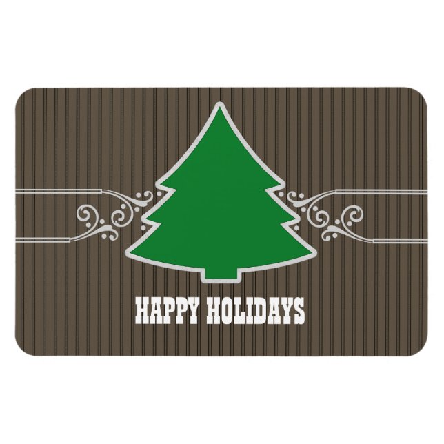 Íman Rico Árvore de Natal Roda Magneta Premium (Horizontal)