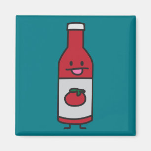 Íman Rico do condimento da mesa do molho de tomate da