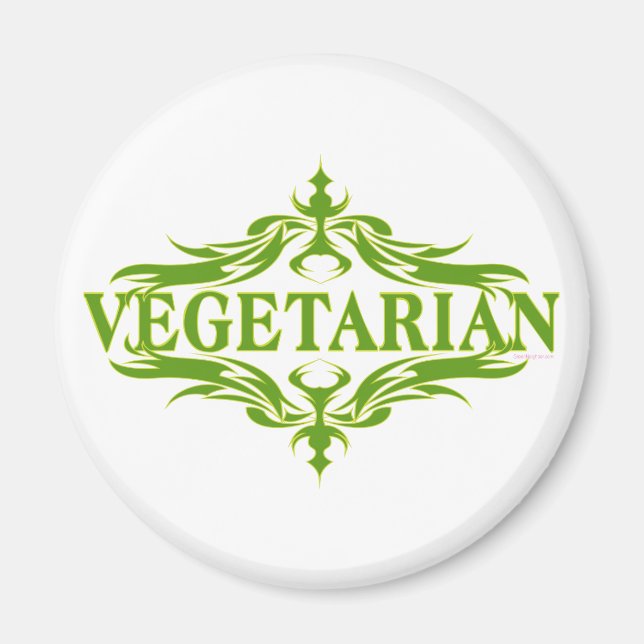 Íman Rico Em Verde - Vegetariano (Frente)