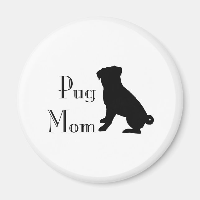 Íman Rico Pug Mãe (Frente)