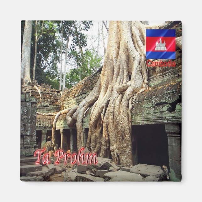 Íman Rif. KH Camboja, Ta Prohm, (Frente)