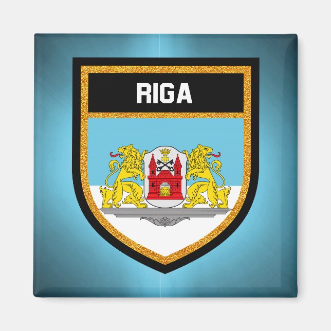 Íman Riga Flag (Frente)