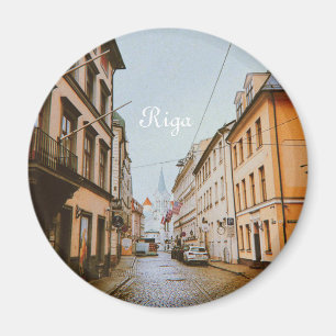 Íman Riga, Letónia Cityscape