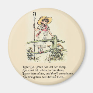 Íman Rima Infantil Little Bo Peep