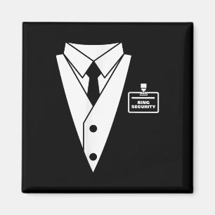 Íman Ring Bearer Tuxedo Tux Suit Figurino De Casamento